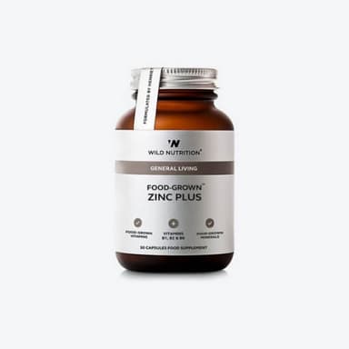  Alt Food-Grown Zinc Plus 30 Capsules